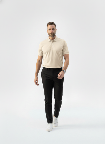 Savile Core Cotton Polo – Caspian's