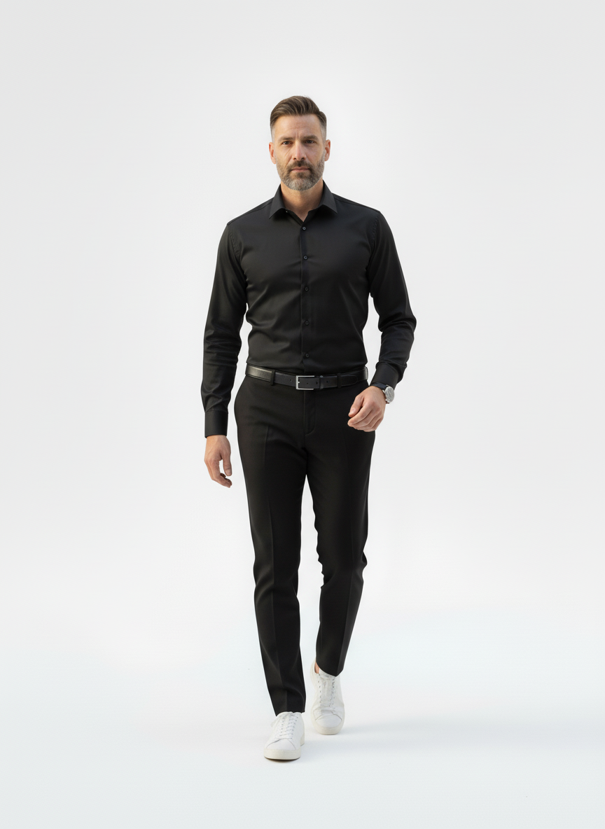 Devon Waffle Knit Polo – Caspian's