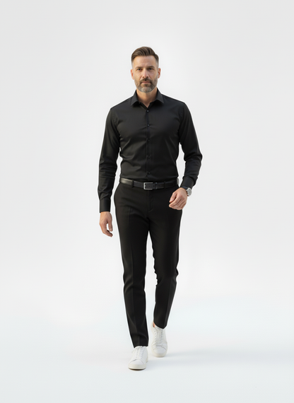 Devon Waffle Knit Polo – Caspian's