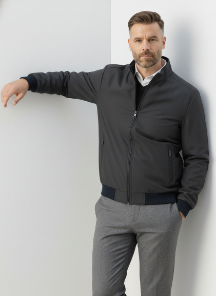 Padded Stand Collar Jacket – Alter Ego