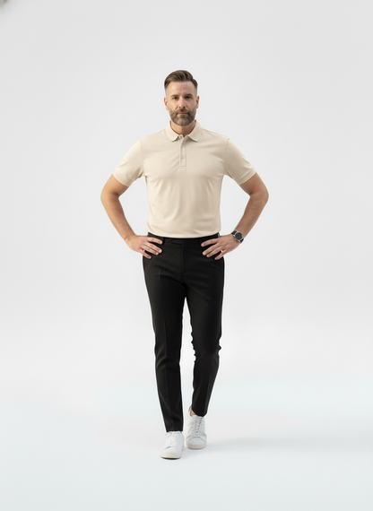 Savile Core Cotton Polo – Caspian's