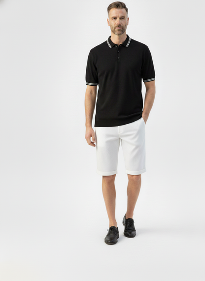 Fleet Street Striped Polo – Caspian's