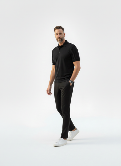 Savile Core Cotton Polo – Caspian's