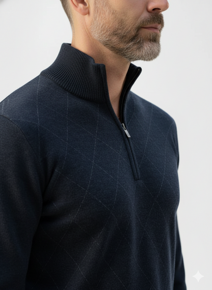 Kensington Lightweight Half-Zip Knit – Caspian's