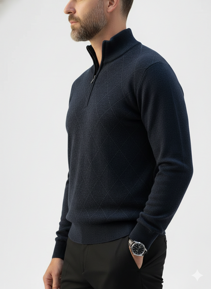 Kensington Lightweight Half-Zip Knit – Caspian's