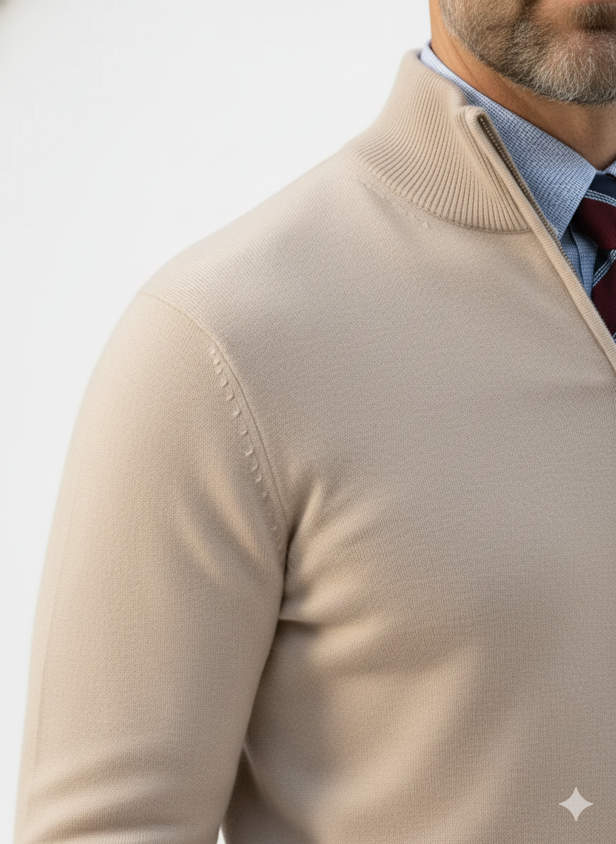 Old Money Turtleneck Pullover – Caspian's